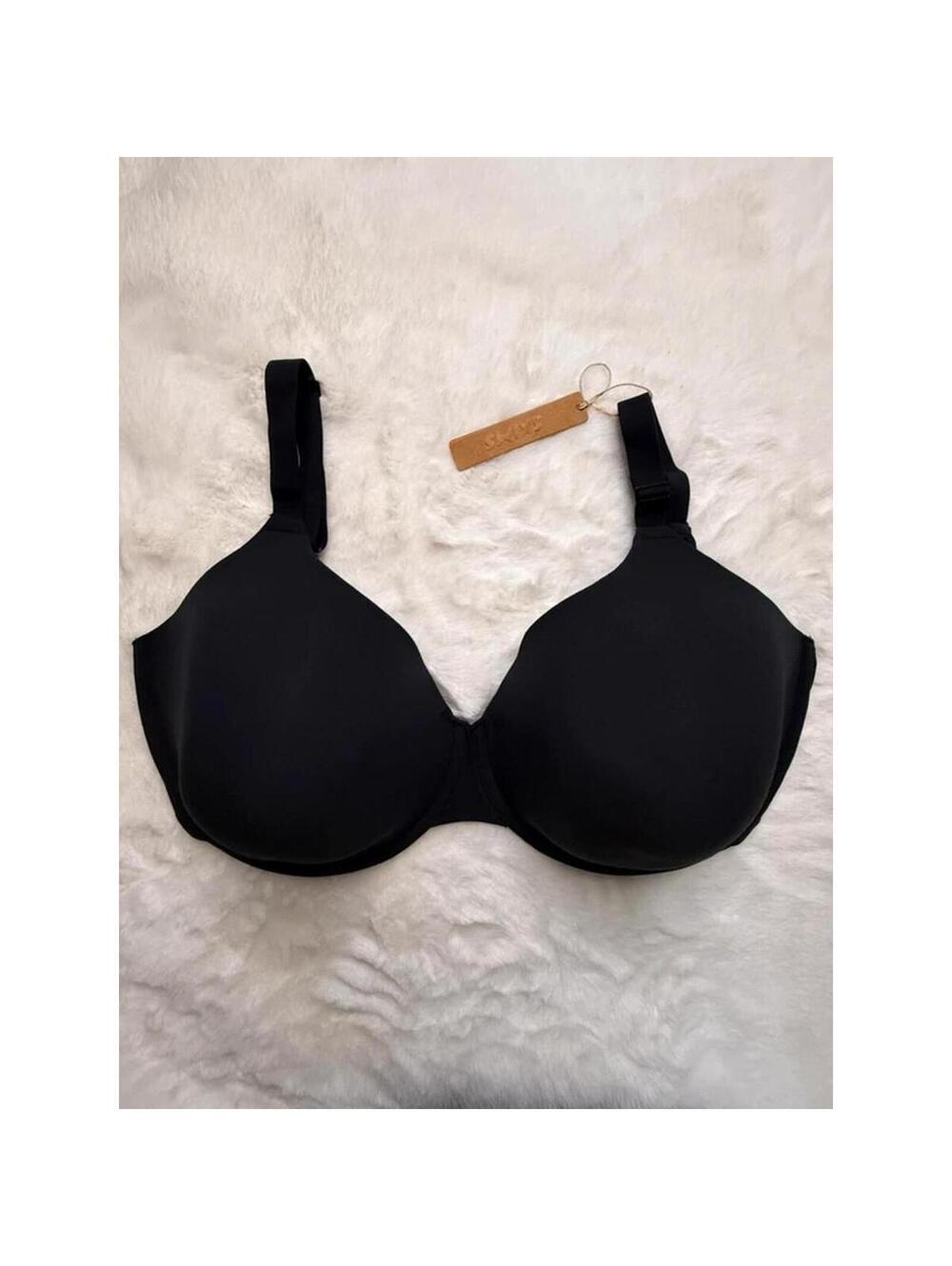 SKIMS Fits Everybody T-Shirt Demi Bra Onyx 40DDDD NWT